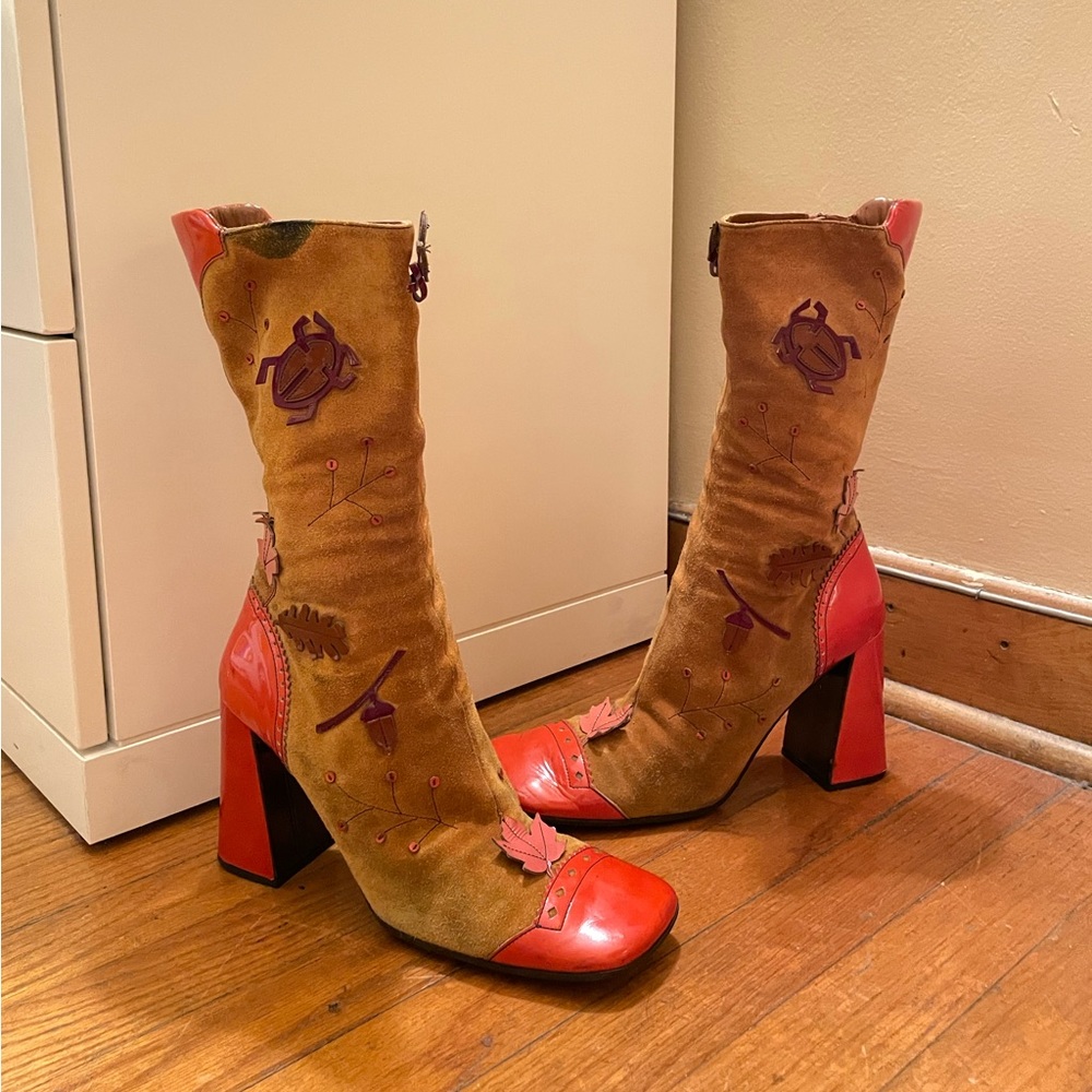 Prada suede boots eu40